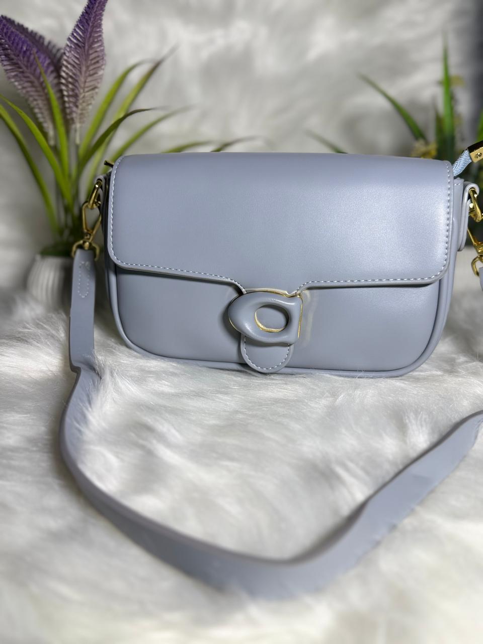 Light Blue Luxury Women's Handbag – Elegant Fashion Shoulder Bag